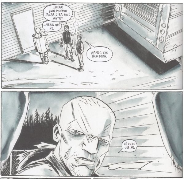 Un tipo duro Derek Ouelette