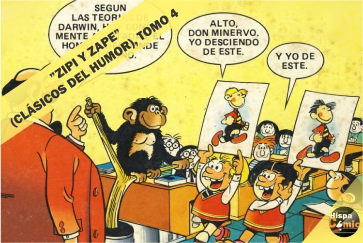 Zipi y Zape Clásicos del Humor Tomo 4 Portada recorte