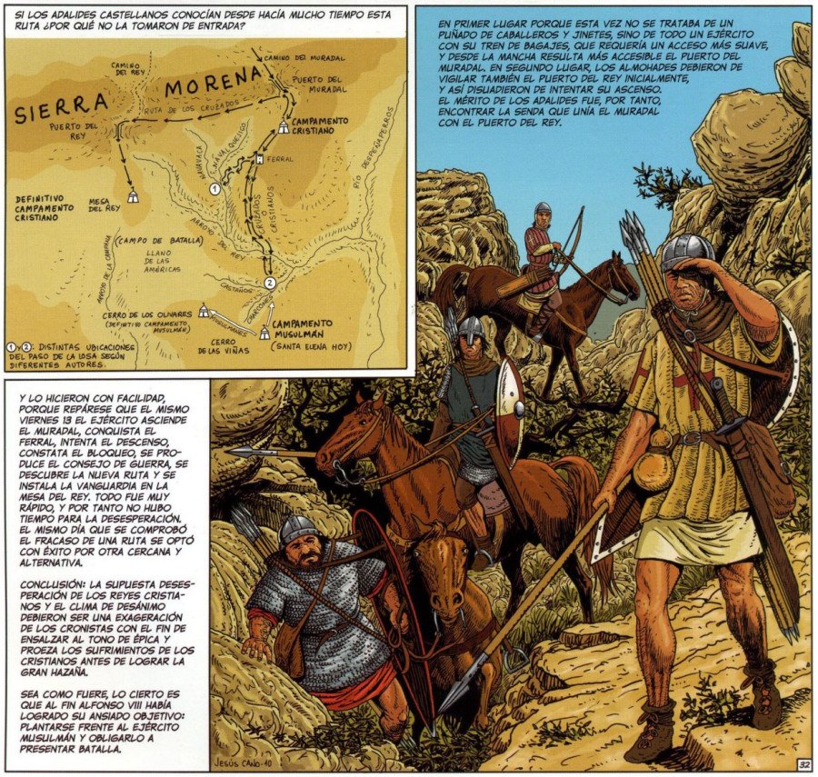 1212. Las Navas de Tolosa La ruta de Sierra Morena