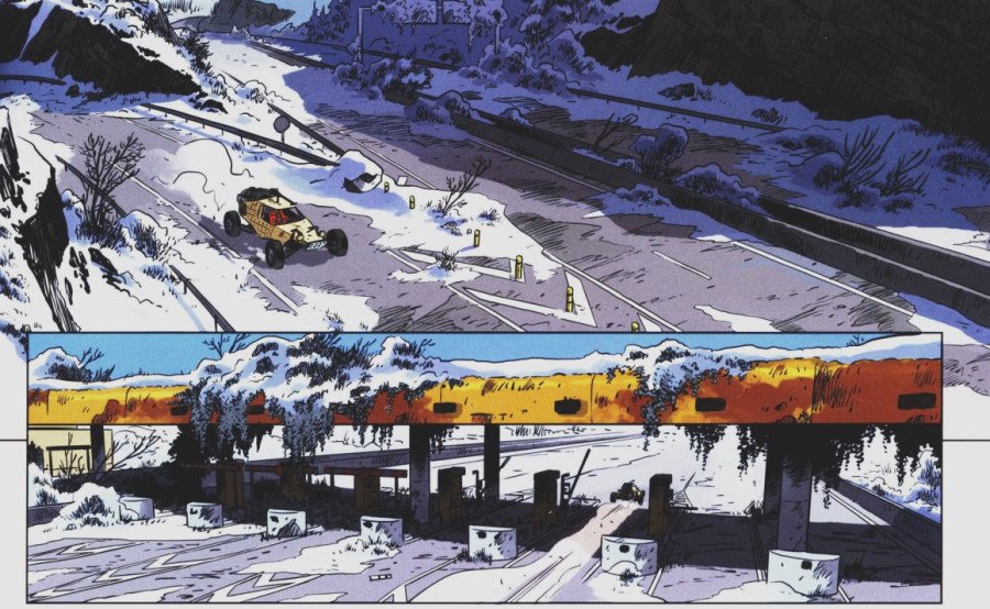 Autovía abandonada Autovía abandonada