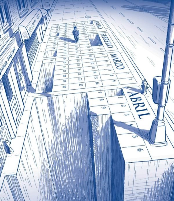 El escultor recorte de la contraportada