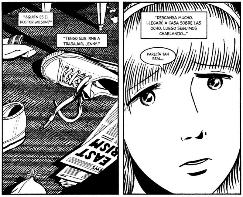 La madre de Jenny se va al trabajo