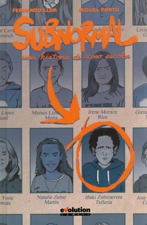 Subnormal. Una historia de acoso escolar Portada
