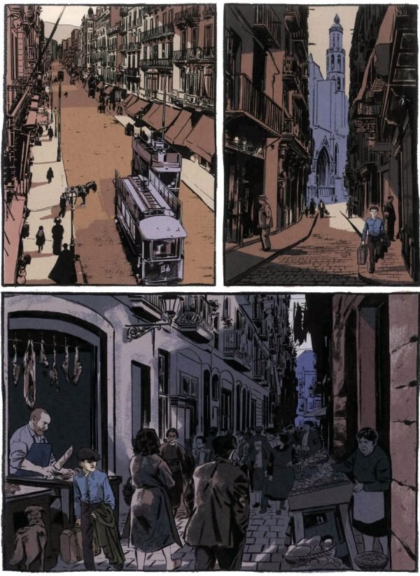 Calles de la ciudad de Barcelona