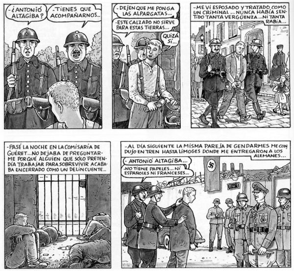 Detenido como un criminal