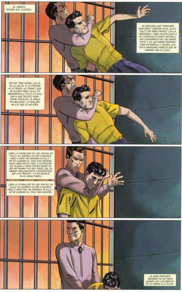 El Asesino Dentro de Mí En la celda con el detenido