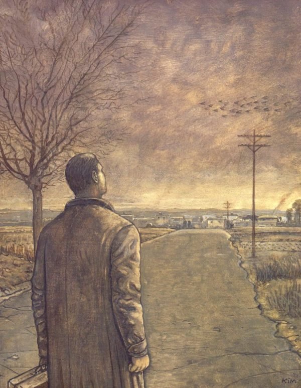 El arte de volar ilustración de Kim