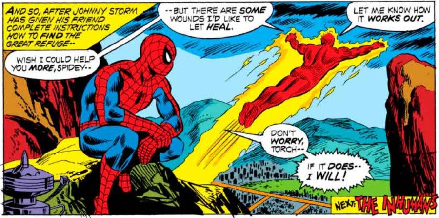 La Antorcha Humana y Spider-Man La Antorcha Humana y Spider-Man