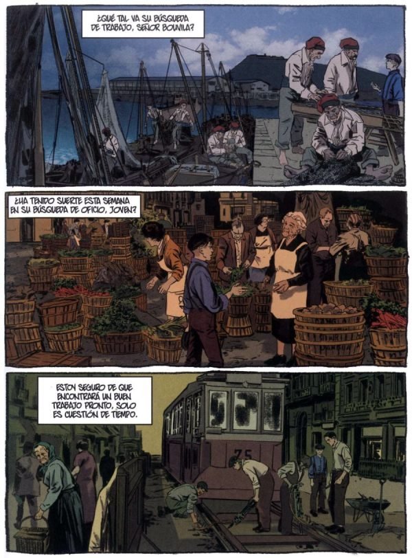 La Ciudad de los Prodigios Trabajadores en la ciudad de Barcelona