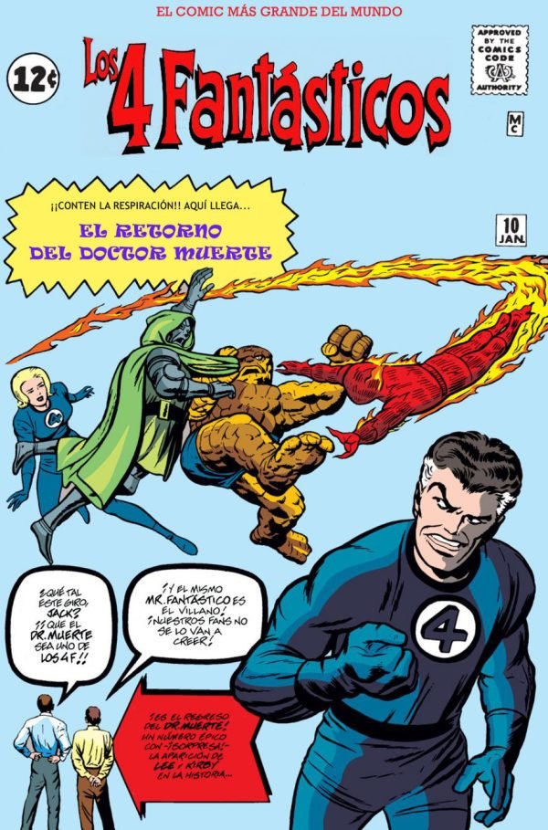 Los Cuatro Fantásticos Etapa Original #10 Los Cuatro Fantásticos Etapa Original #10