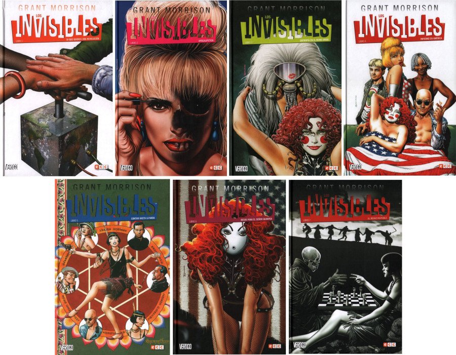 Los Invisibles portadas