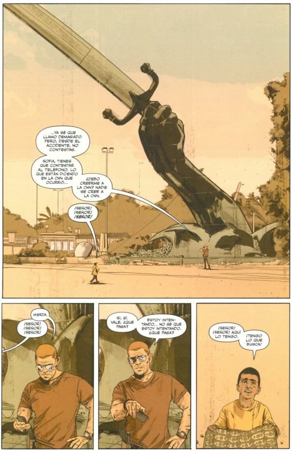 Mano de la victoria en Bagdad, Irak