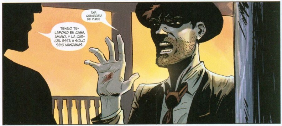 Una quemadura de puro