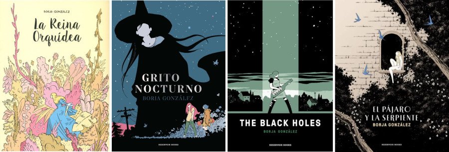 Borja González. Varias obras de Borja González