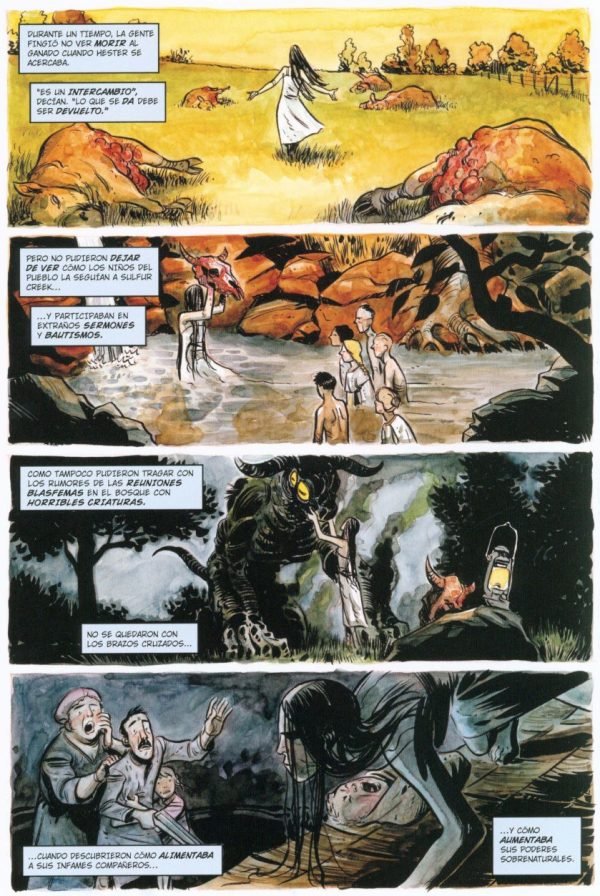 Harrow County Muerte de ganado