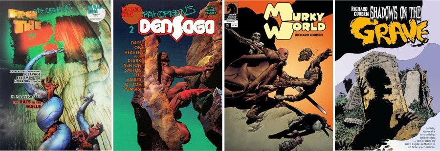 Obras de Richard Corben no editadas en español
