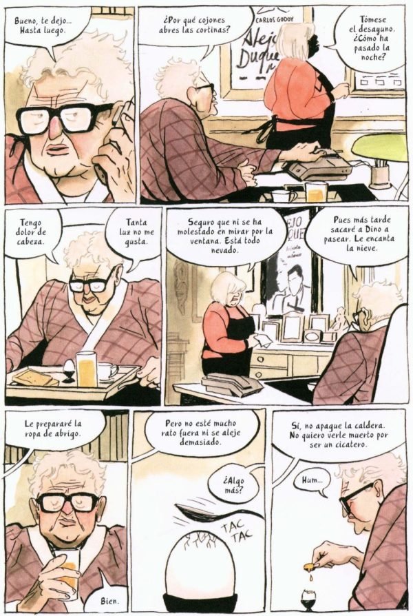 Transitorios Tomando el desayuno