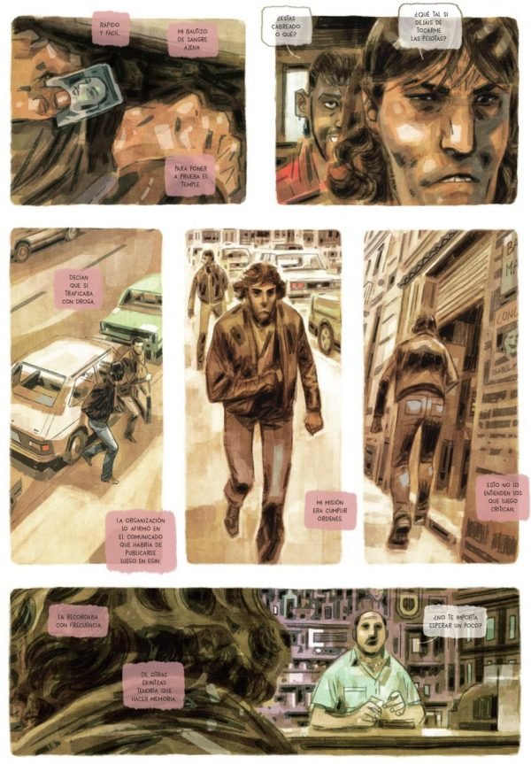 Cumpliendo las órdenes de la organización terrorista