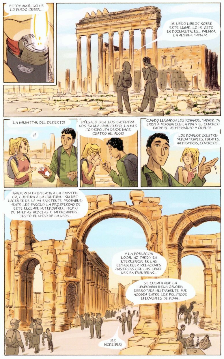 No te canses de caminar Palmira La antigua Tadmor