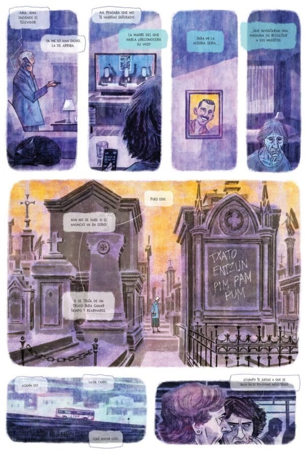 Patria en el cementerio