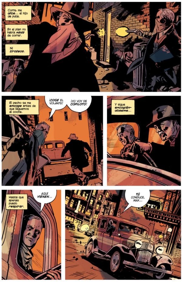 Pulp Tiroteo en las calles de Nueva York