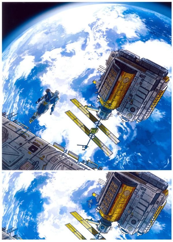 Shangri-La tierra desde el espacio