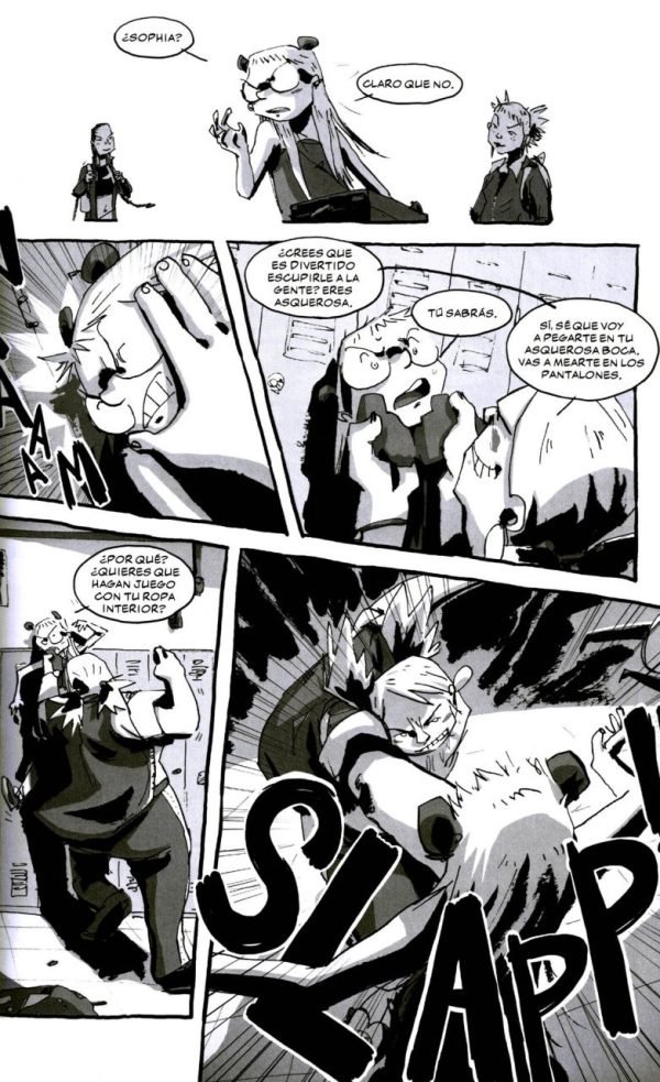 Soy una matagigantes Pelea en el colegio