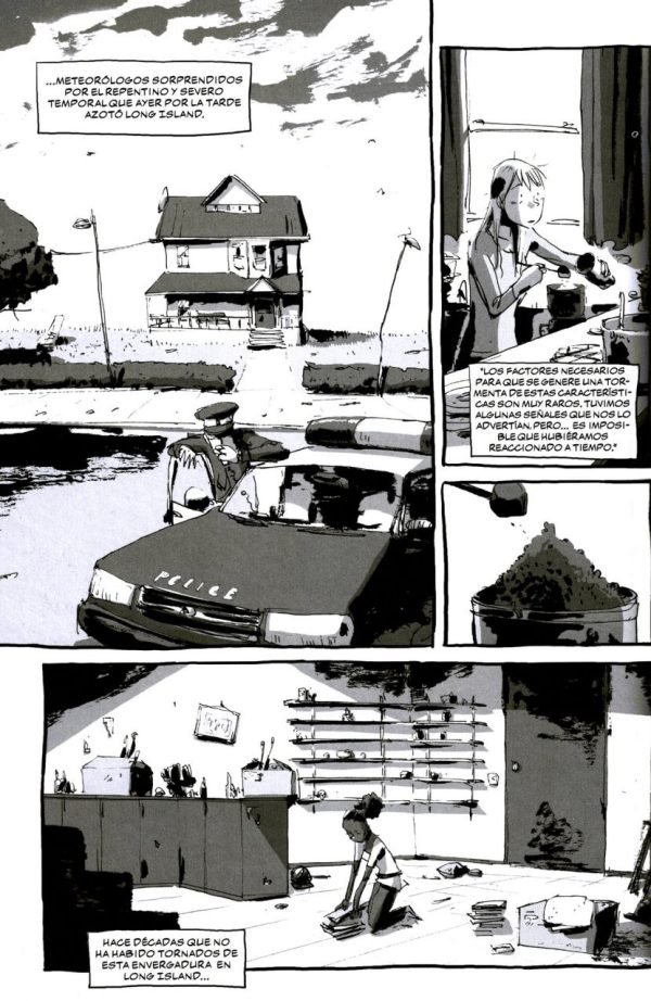 Un temporal repentino