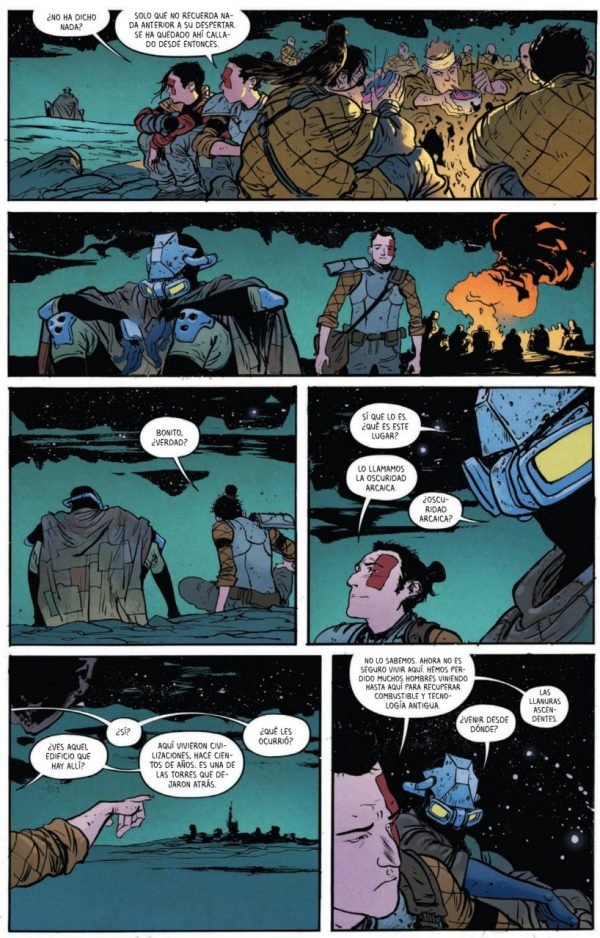 Contemplando las estrellas