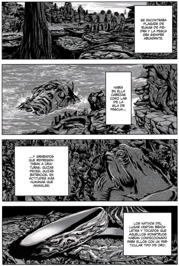 La sombra sobre Innsmouth Las ruínas de piedra