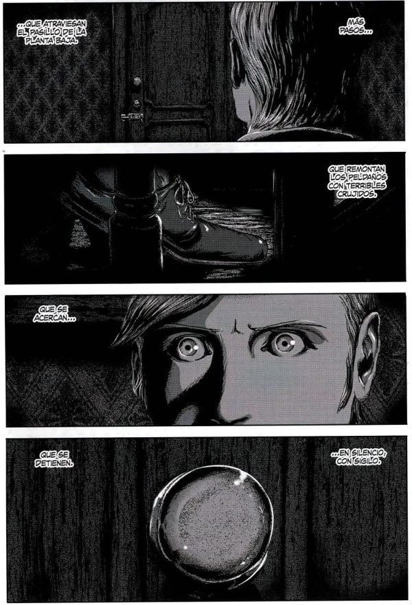 Ruído de pasos en la noche