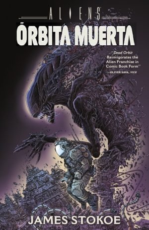 Aliens Órbita Muerta (James Stokoe) portada Aliens Órbita Muerta (James Stokoe) portada
