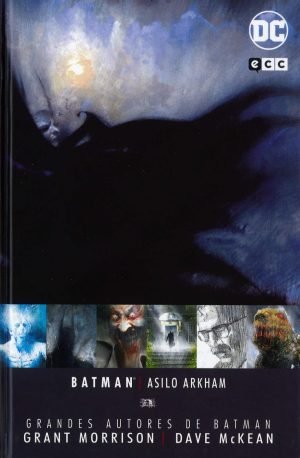 Batman Arkham Asylum (Grant Morrison) portada Batman Arkham Asylum (Grant Morrison) portada