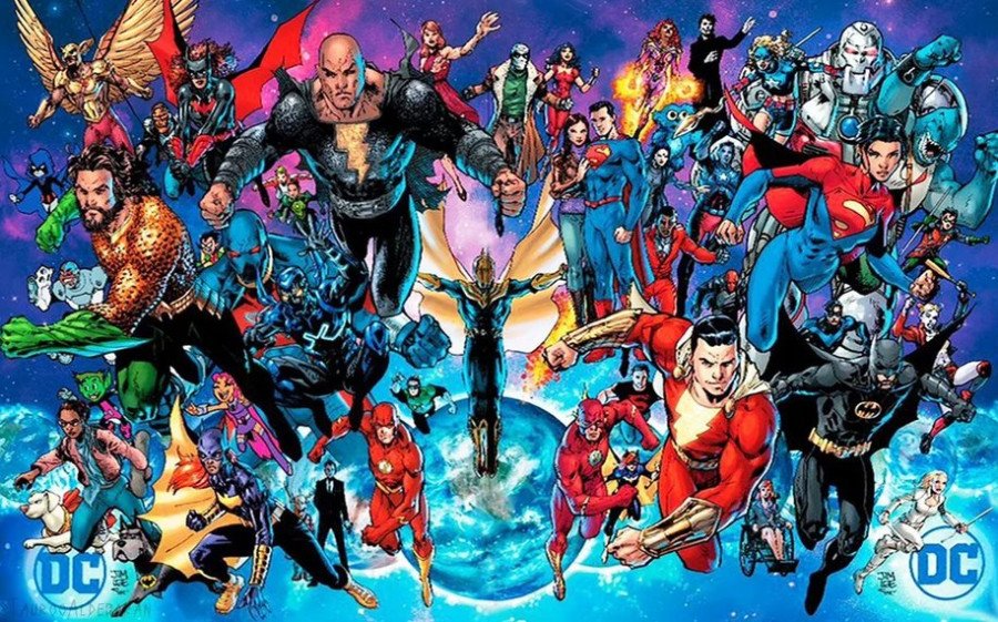 Dc Cómics Artwork de Jim Lee Dc Cómics Artwork de Jim Lee