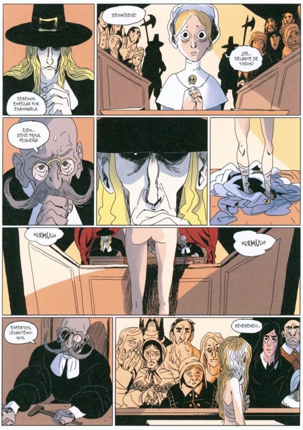 Desnuda delante del Tribunal de Justicia