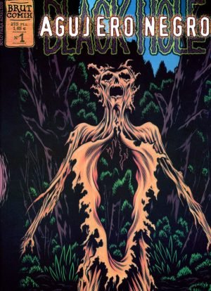 El cómic de terror Agujero Negro (Charles Burns) portada El cómic de terror Agujero Negro (Charles Burns) portada