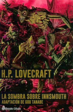 El cómic de terror La sombra sobre Innsmouth (Go Tanabe) portada El cómic de terror La sombra sobre Innsmouth (Go Tanabe) portada