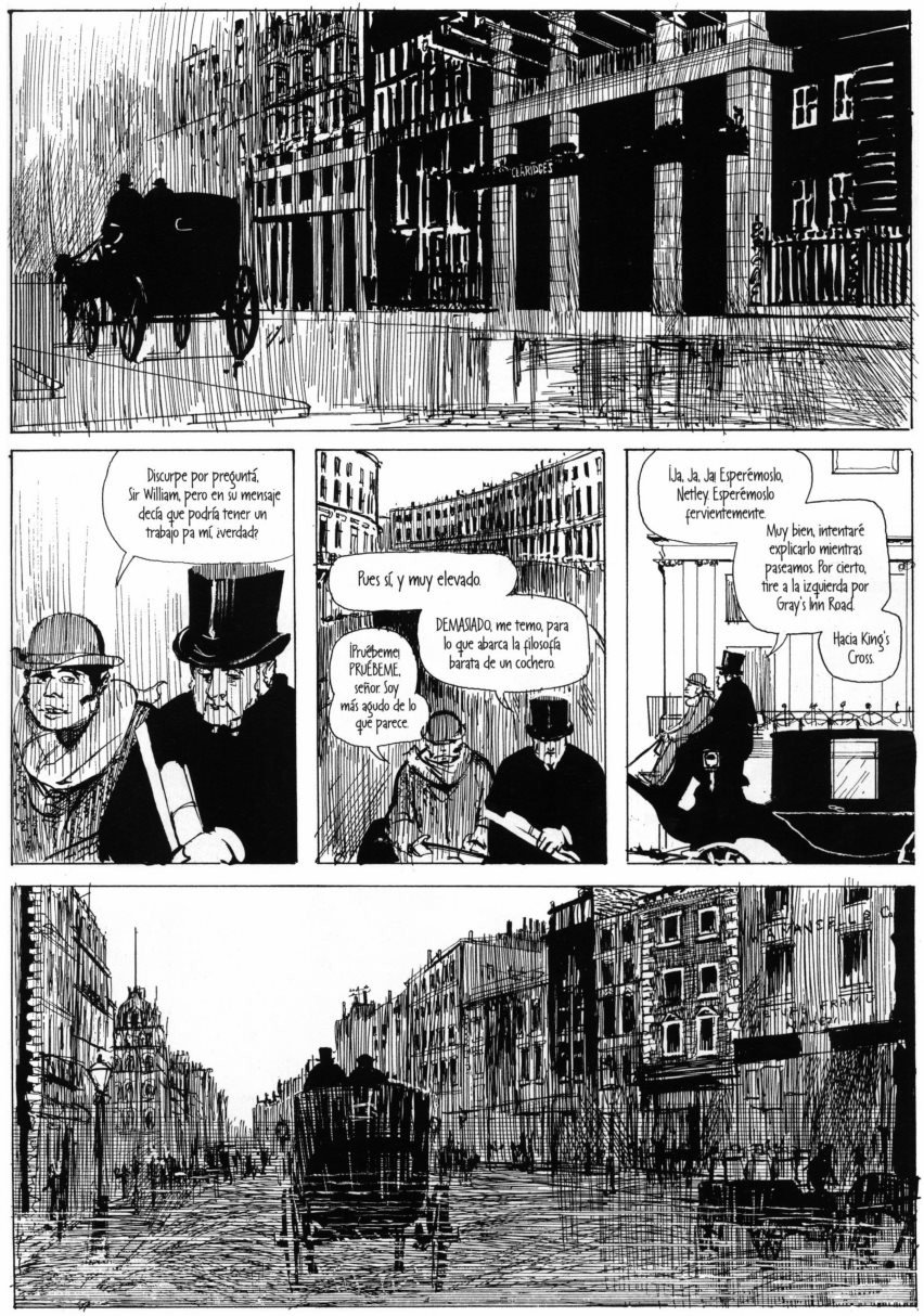 El cómic de terror Narrativa en From Hell El cómic de terror Narrativa en From Hell