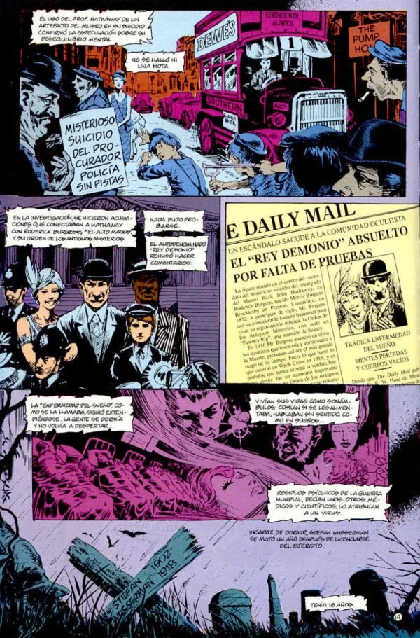 El cómic de terror The Sandman (Neil Gaiman) El cómic de terror The Sandman (Neil Gaiman)