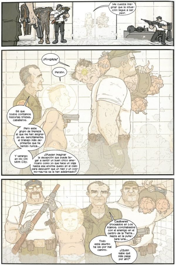 El grupo de limpieza El grupo de limpieza