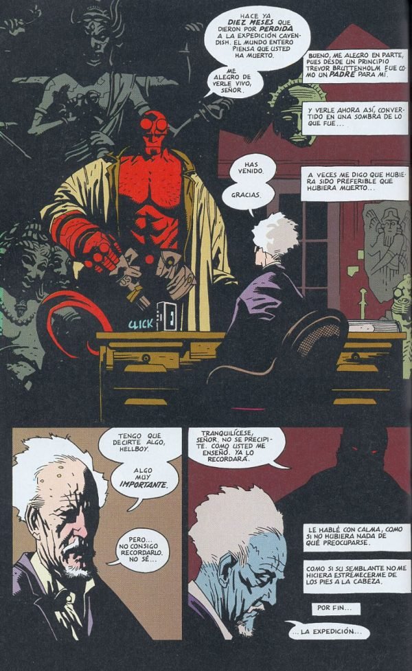 Hellboy de Mike Mignola y John Byrne Hellboy de Mike Mignola y John Byrne