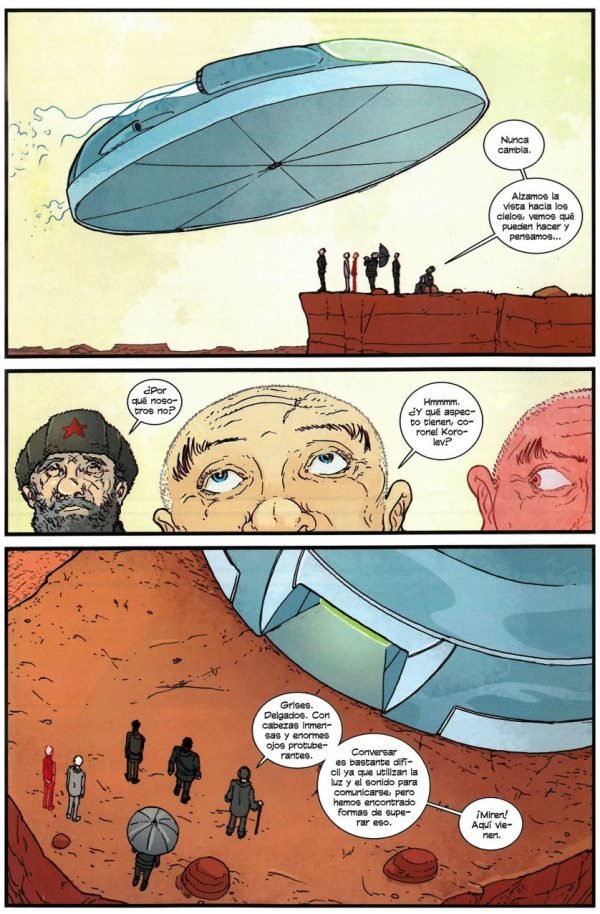 La llegada de los extraterrestres La llegada de los extraterrestres