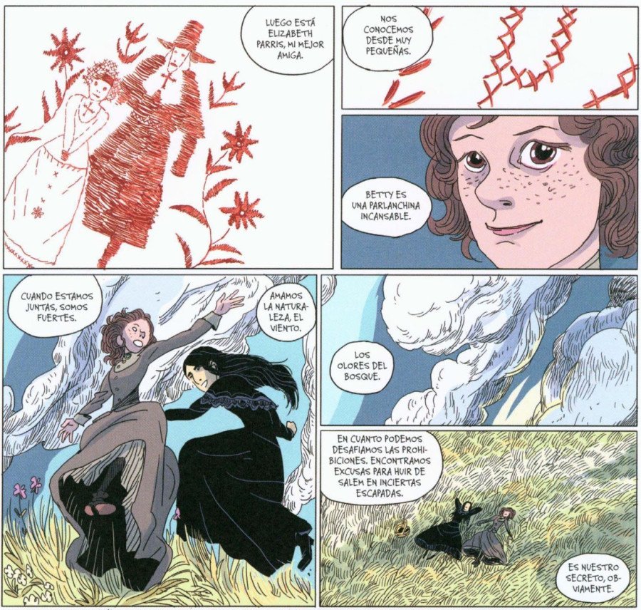 Mujeres de Salem Elizabeth Parris es mi mejor amiga