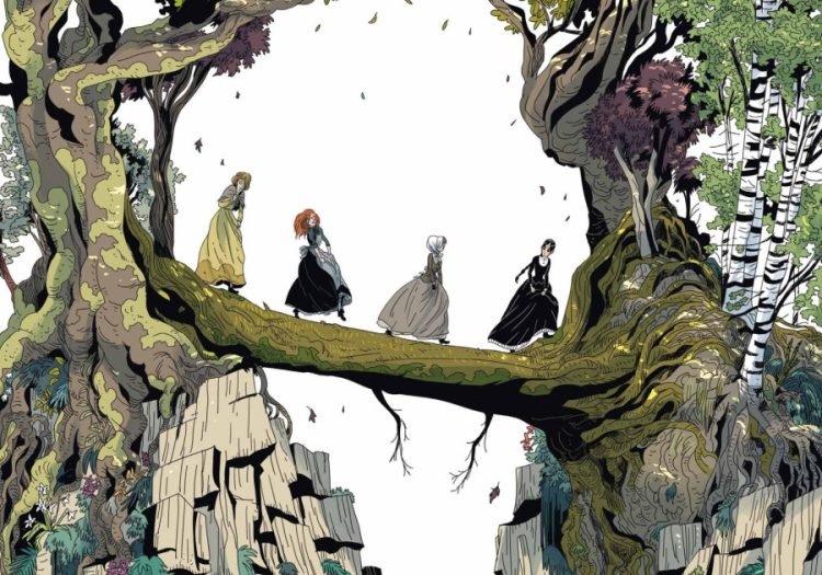 Mujeres de Salem recorte de la portada