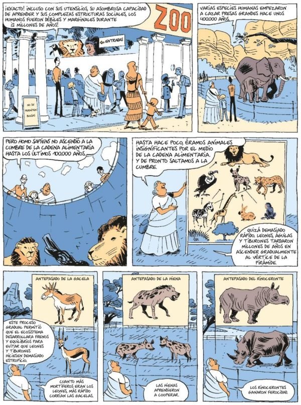 Sapiens una historia gráfica El zoológico