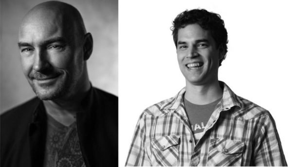 Grant Morrison (Izquierda) y Chris Burnham (Derecha) Grant Morrison (Izquierda) y Chris Burnham (Derecha)